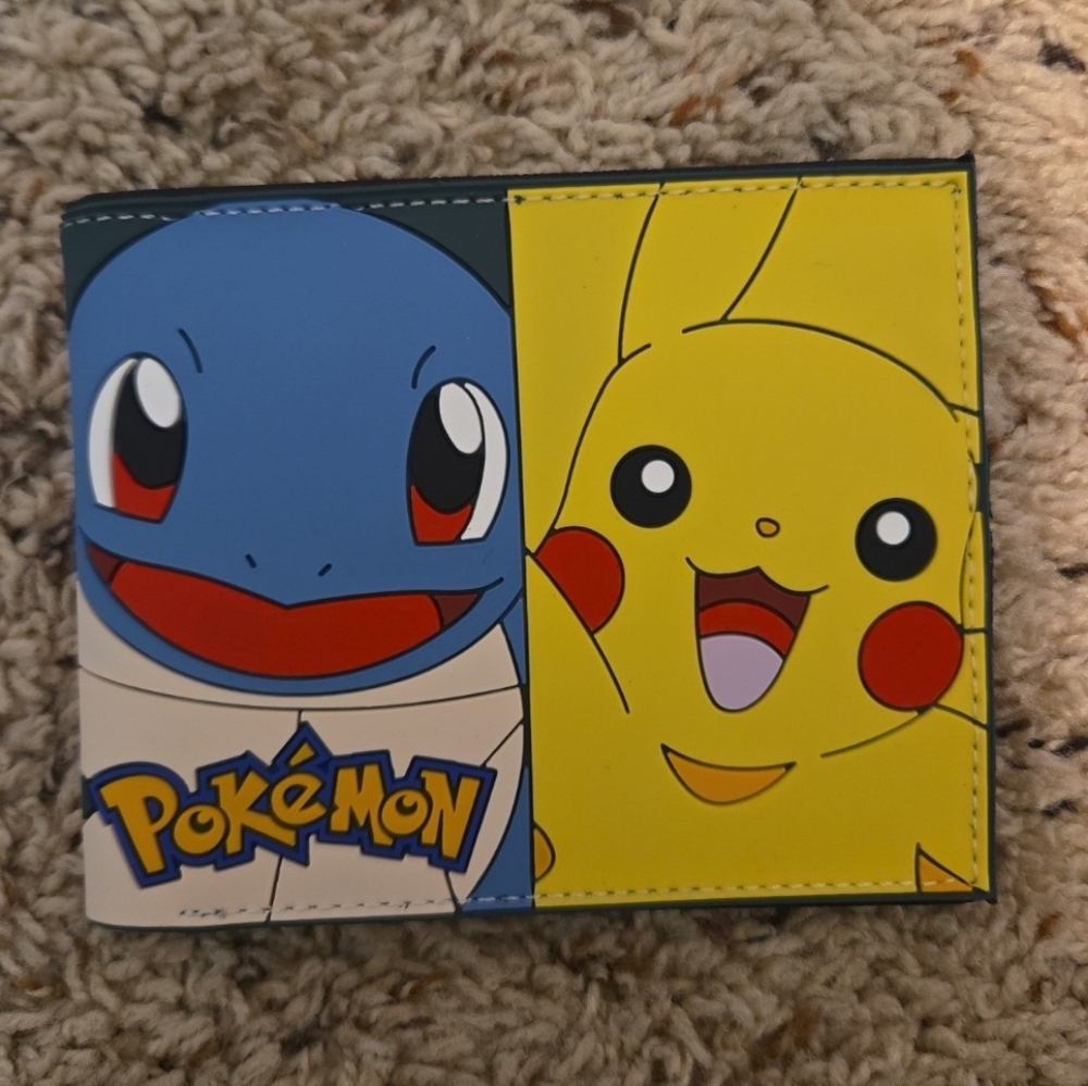 New Nintendo pokemon anime manga leather wallet